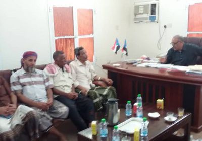 بن الشيخ أبوبكر يناقش خطة نشاطات القيادة المحلية لانتقالي شبام (تفاصيل)