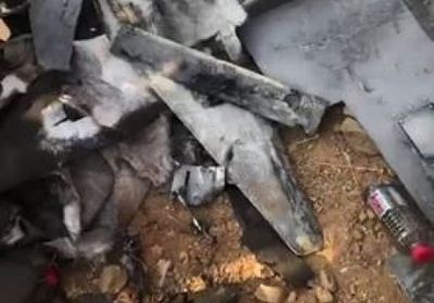 سقوط ثالث طائرة بدون طيار حوثية في صعدة (صورة وتفاصيل)