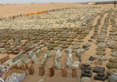الجيش يعلن نزع آلاف الألغام الإيرانية التي زرعها الحوثيون في صعدة