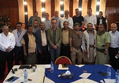 تفاصيل إحباط محاولة استهداف الوفد الحكومي بطائرة مسيرة حوثية