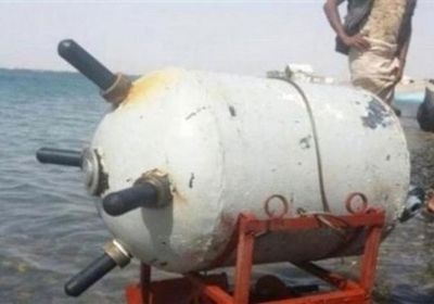 العثور على 10 ألغام بحریة بالقرب من جزیرة مقرشة
