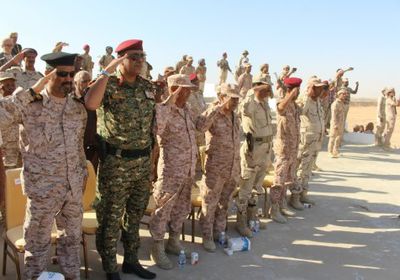 تدشين العام التدريبي والقتالي باللواء 37 مدرع في حضرموت