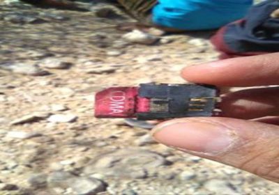 انفجار لغم أرضي بالمحفد