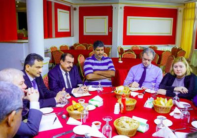 تفاصيل لقاء قيادات المجلس الانتقالي مع سفيرة الاتحاد الأوروبي (صور)