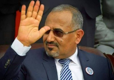 رئيس الانتقالي الجنوبي يصل العاصمة عدن