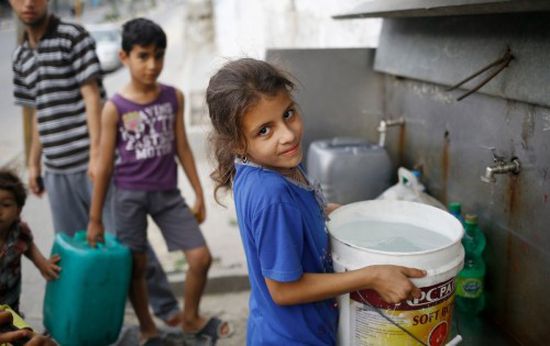 اليونيسف ترصد معاناة غزة في البحث على مياه نظيفة