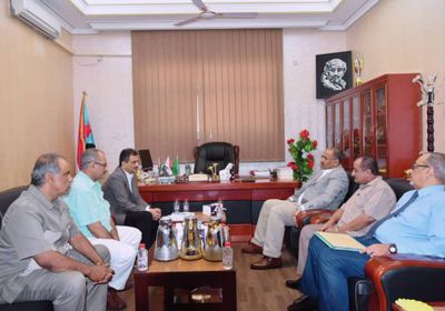 تفاصيل لقاء رئيس المجلس الانتقالي الجنوبي بقيادة الأمانة العامة 