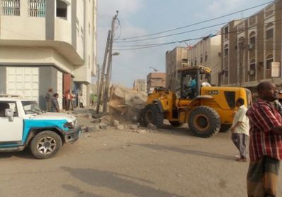 تحركات جادة لإزالة البناء العشوائي في أبين