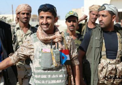 النخبة الشبوانية تُقيم نقطة عسكرية جديدة لتأمين الخط الدولي شبوة-عدن