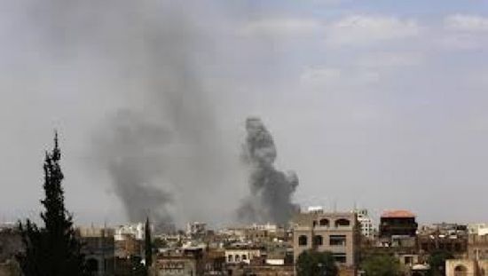 وصول ضربات التحالف العربي لمواقع الحوثيين بصنعاء إلى 24 غارة