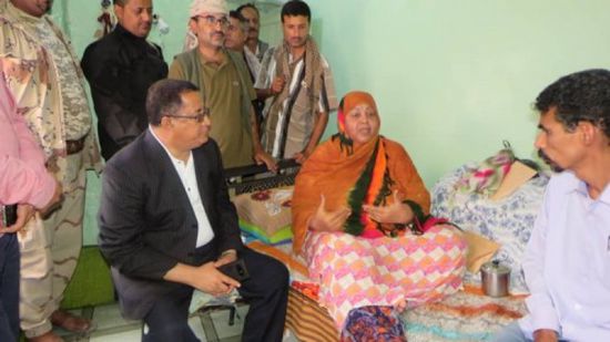 الإنتقالي الجنوبي ينظم زيارة للمناضلتين " خميس ونصيب" بلحج