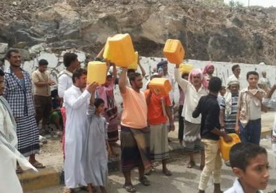 المرشدي: انقطاع المياه عن خمس مديريات في عدن