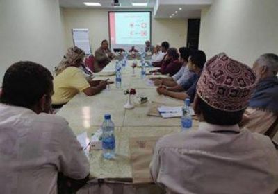اجتماعات بين اللجنة الدولية للصليب الأحمر وأئمة المساجد بعدن
