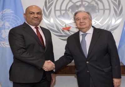 جوتيريش يعد اليماني بانسحاب الحوثيين من الحديدة‎