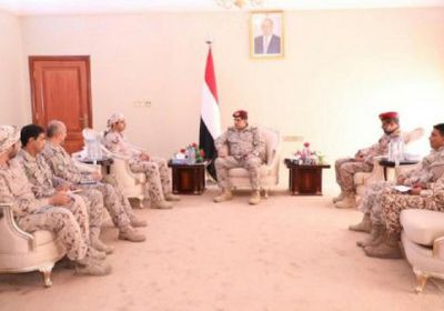 تفاصيل لقاء رئيس الأركان مع قادة التحالف العربي 