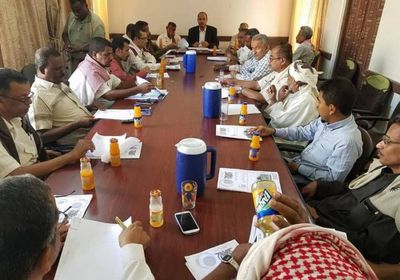 تنفيذي سيئون يناقش عددا من التقارير المهمة في اجتماعه الأول لعام 2019م