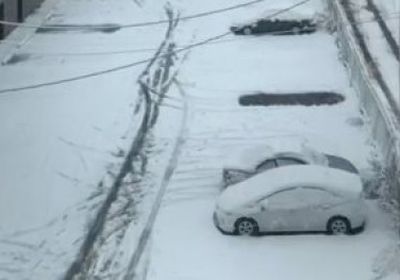 عاصفة ثلجية بشيكاغو تتسبب في إلغاء الدراسة اليوم وغدا