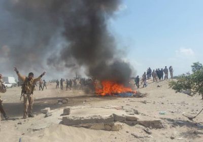 أمن عدن يوجّه ضربة قاسمة لمافيا المخدرات ويحرق 1268 كيلو