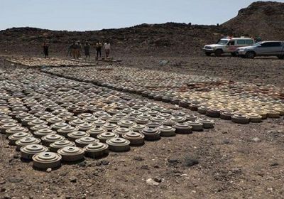 "مسام" يفكّك نحو 39 ألف لغم حوثي في عدة محافظات يمنية