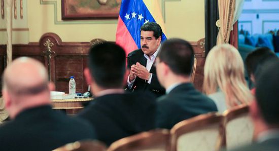 رئيس بوليفيا يصل فنزويلا لدعم "مادورو"
