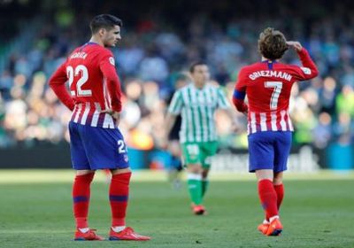 أتليتكو مدريد يخسر من ريال بيتيس 1-0 في الدوري الإسباني