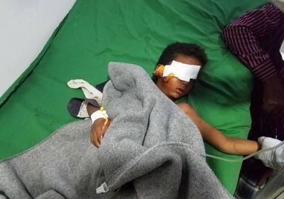 إصابة 4 نازحين في قصف حوثي على مخيم " شليلة " بحرض 