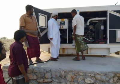 مدير عام مديرية حصوين يزور 3 منشآت كبرى (صور)