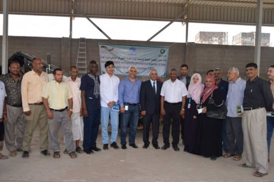 بدعم بنك التنمية الألماني.. تسليم المعدات لشركة المياه في عدن