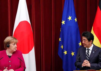 ألمانيا واليابان يعلنان دعمهما للتبادل الحر بين البلدين