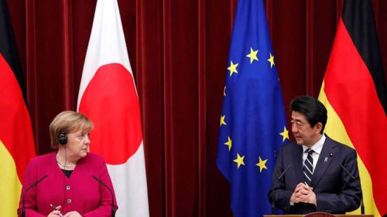 ألمانيا واليابان يعلنان دعمهما للتبادل الحر بين البلدين