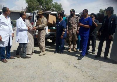 التحالف العربي يدعم قطاع المهرة الصحي بمساعدات دوائية ومستلزمات طبية