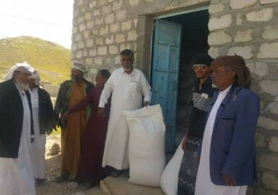 الهلال الأحمر الإماراتي ومركز الملك سلمان ينعشان الثروة الزراعية بالمهرة