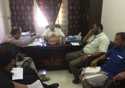 اجتماع للمكاتب التنفيذية بتريم للتنسيق حول التغلب على مشكلات سير العمل