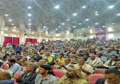 انعقاد اللقاء التشاوري الأول لقيادات ومشايخ أبين&nbsp;