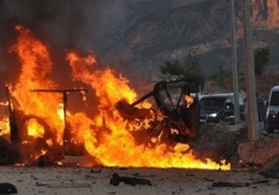 عاجل.. مُسلحان يفجران شاحنة لنقل الغاز في إيران ومقتل شرطي