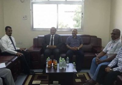 وزير النفط يستعرض مع مدير عام هيئة المساحة الجيولوجية نشاط العام 