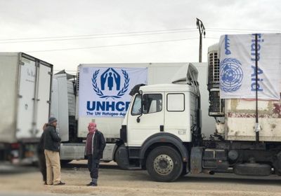 تنظيم أكبر قافلة مساعدات إنسانية لمخيم الركبان في سوريا