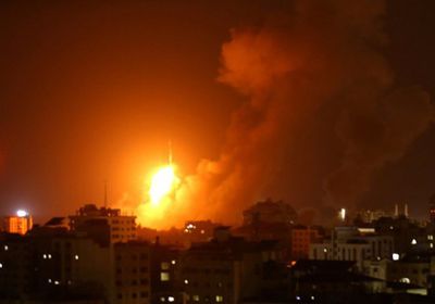 قصف إسرائيلي جنوبي قطاع غزة