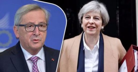 يونكر وماي: لابد من العمل المشترك لانسحاب منظم لبريطانيا من البريكست