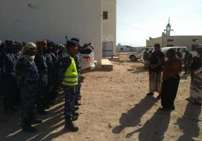 تعزيزات أمنية جديدة لإدارة غيل بن يمين بحضرموت