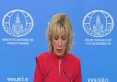 "زاخاروفا" تعلق على قرار حظر مشاركة المراقبين الروس على الانتخابات الأوكرانية