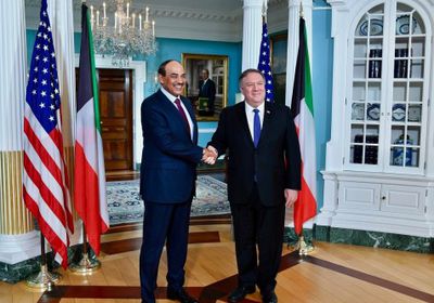 وزير الخارجية الأمريكي يلتقي نظيره الكويتي