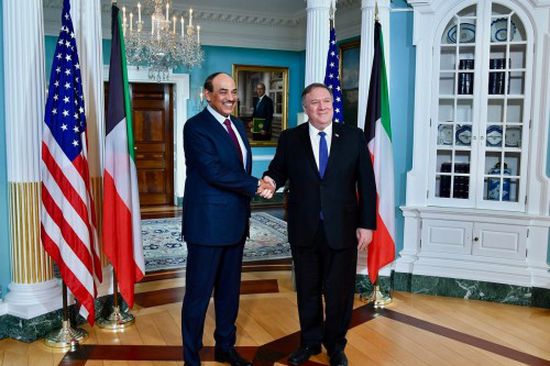 وزير الخارجية الأمريكي يلتقي نظيره الكويتي