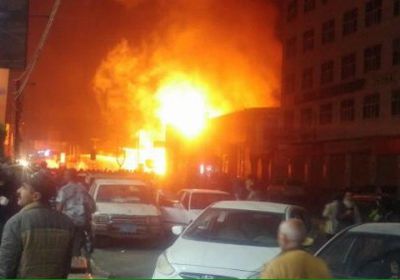 عاجل.. اندلاع حريق هائل في أحد مستشفيات صنعاء 