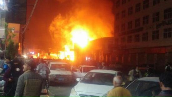 عاجل.. اندلاع حريق هائل في أحد مستشفيات صنعاء 