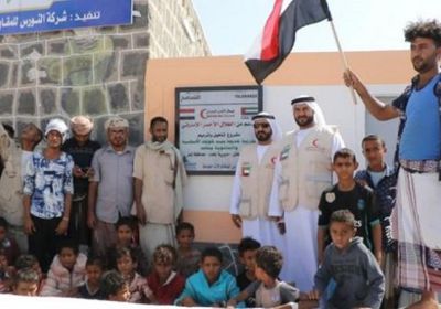 الهلال الإماراتي يفتتح مدرسة جديدة لتعليم الفتيات في الساحل الغربي (صور)