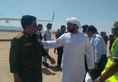 زيارة خاصة من مسؤولين بارزين لقطاع الأمن بمحافظة سقطرى لهذا السبب