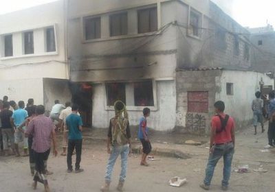 اندلاع حريق في أحد منازل المنصورة