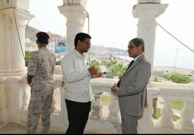 محافظ حضرموت يوجه بترميم قصر السلطان القعيطي ومبنى متحف المكلا 