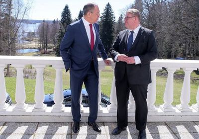 "الرقابة على التسلح" على قمة مناقشات لقاء وزير خارجية فنلندا مع نظيرة الروسي 